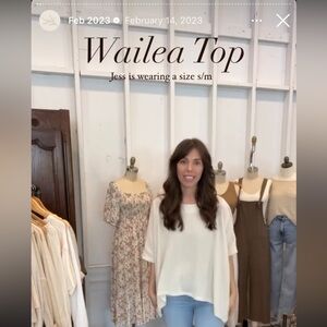 Drapey Neuflora Blouse